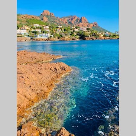Appartamento Antheor - vue exceptionnelle - refait à neuf 4 couchages Saint-Raphaël Esterno foto