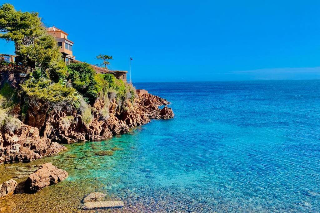 Appartamento Antheor - vue exceptionnelle - refait à neuf 4 couchages Saint-Raphaël Esterno foto