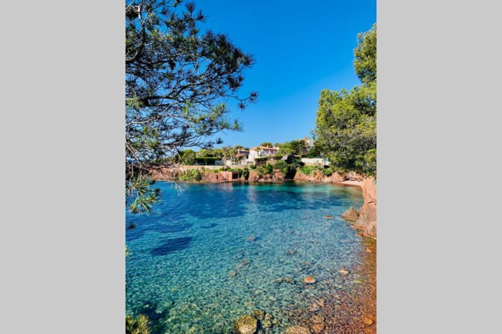 Appartamento Antheor - vue exceptionnelle - refait à neuf 4 couchages Saint-Raphaël Esterno foto