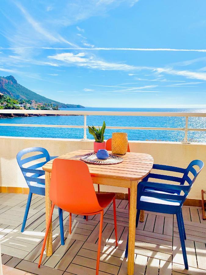 Appartamento Antheor - vue exceptionnelle - refait à neuf 4 couchages Saint-Raphaël Esterno foto