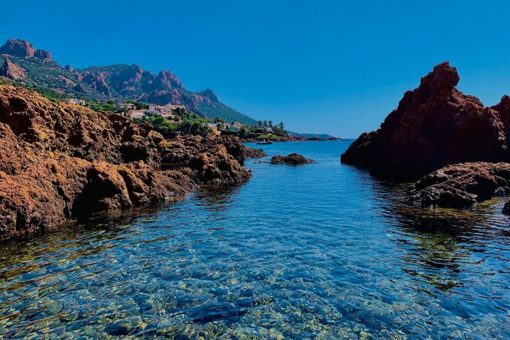 Appartamento Antheor - vue exceptionnelle - refait à neuf 4 couchages Saint-Raphaël Esterno foto